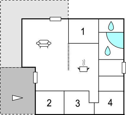 Vorschaubild von Ferienhaus DE71 in Nr. Lyngby - Løkken - Nordjütland