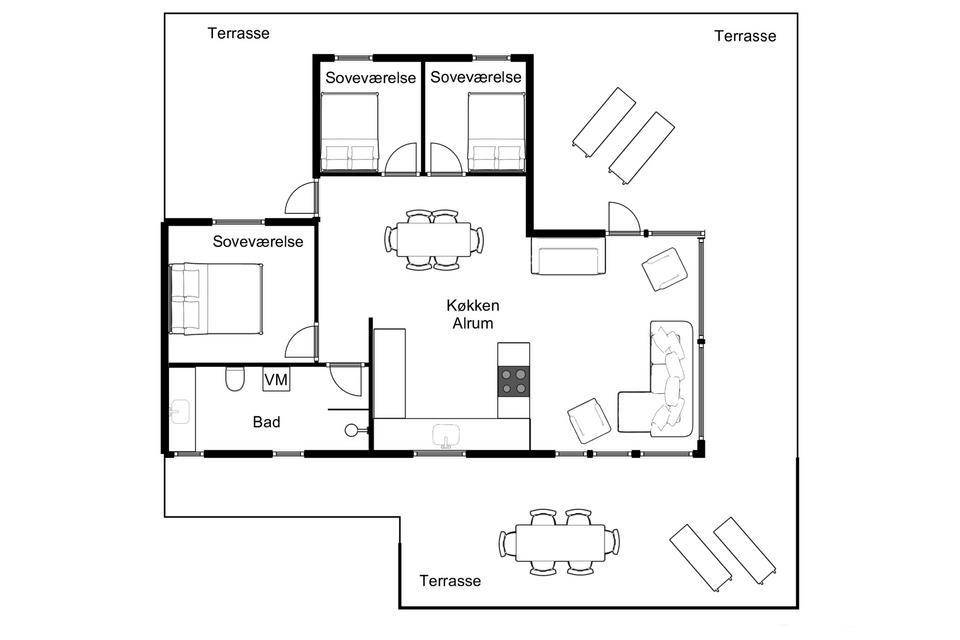 Vorschaubild von Ferienhaus DF54 in Blåvand - Westjütland