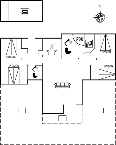 Vorschaubild von Ferienhaus DF75 in Loddenhøj - Südjütland
