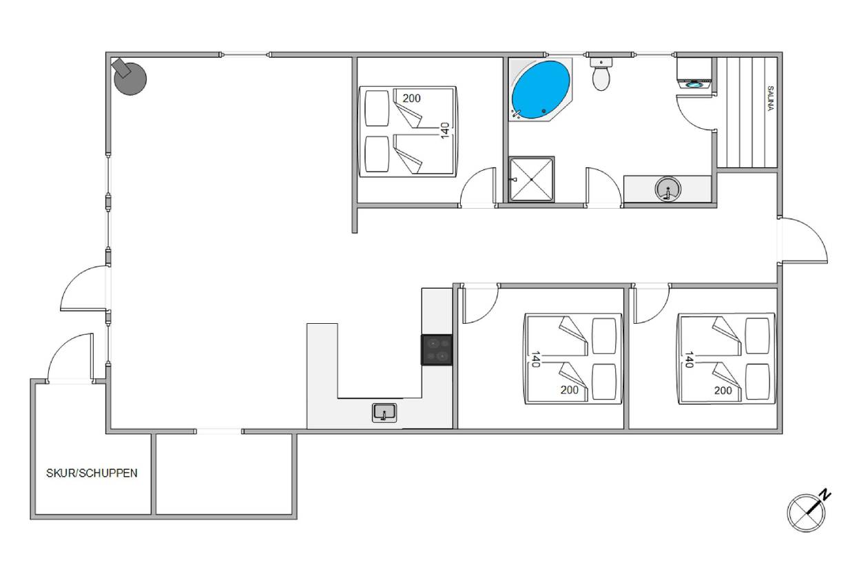 Vorschaubild von Ferienhaus DG41 in Bork Havn - Westjütland