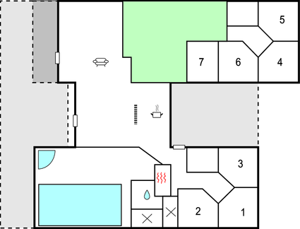 Vorschaubild von Ferienhaus DG66 in Blåvand - Westjütland