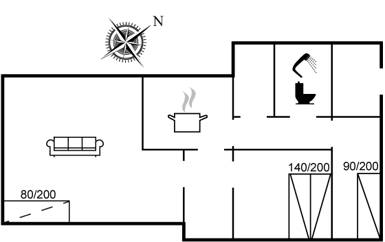 Vorschaubild von Ferienhaus DH27 in Grønhøj - Løkken - Nordjütland