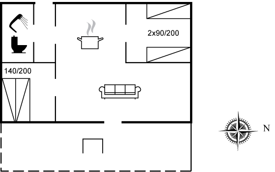 Vorschaubild von Ferienhaus DH73 in Arrild - Südjütland