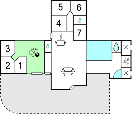 Vorschaubild von Ferienhaus DH84 in Hummingen - Lolland