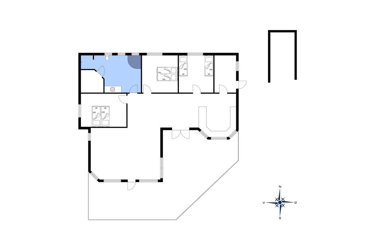 Vorschaubild von Ferienhaus DJ40 in Vejers Strand - Westjütland