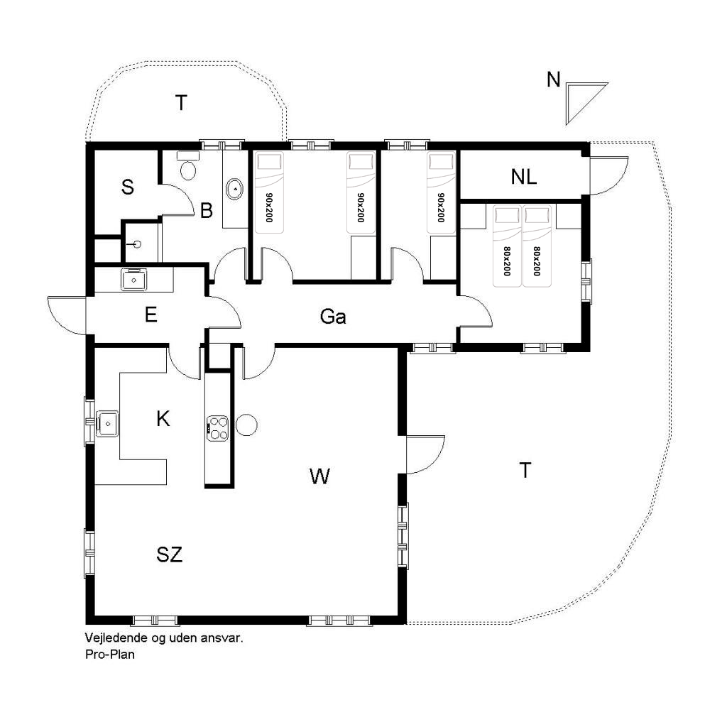 Vorschaubild von Ferienhaus DJ89 in Henne Strand - Westjütland