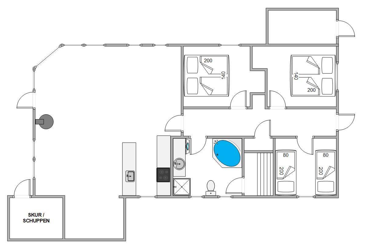Vorschaubild von Ferienhaus DK75 in Bjerregård - Westjütland