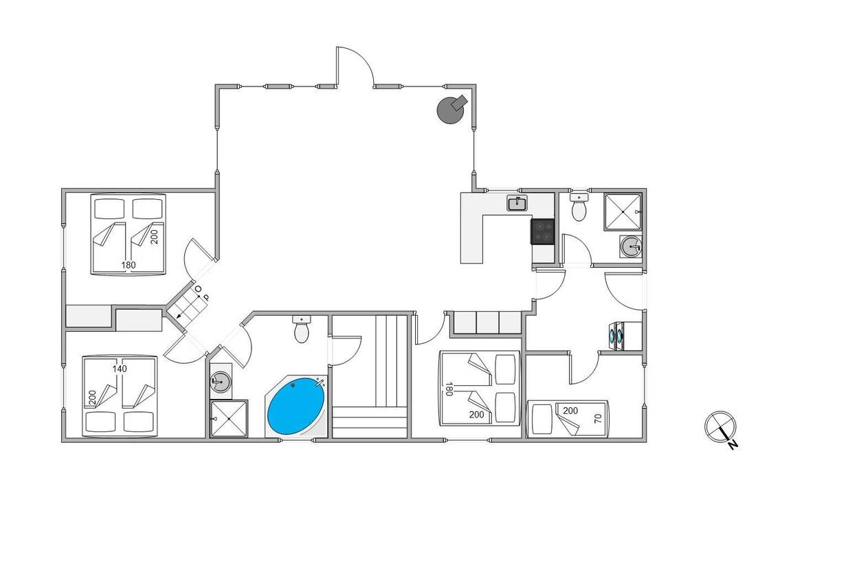Vorschaubild von Ferienhaus DL71 in Jegum - Westjütland