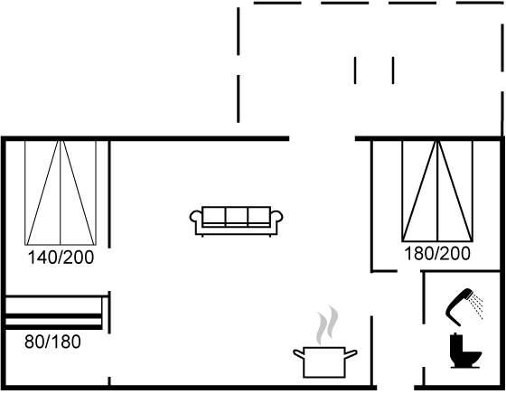 Vorschaubild von Ferienhaus DN27 in Dueodde - Bornholm