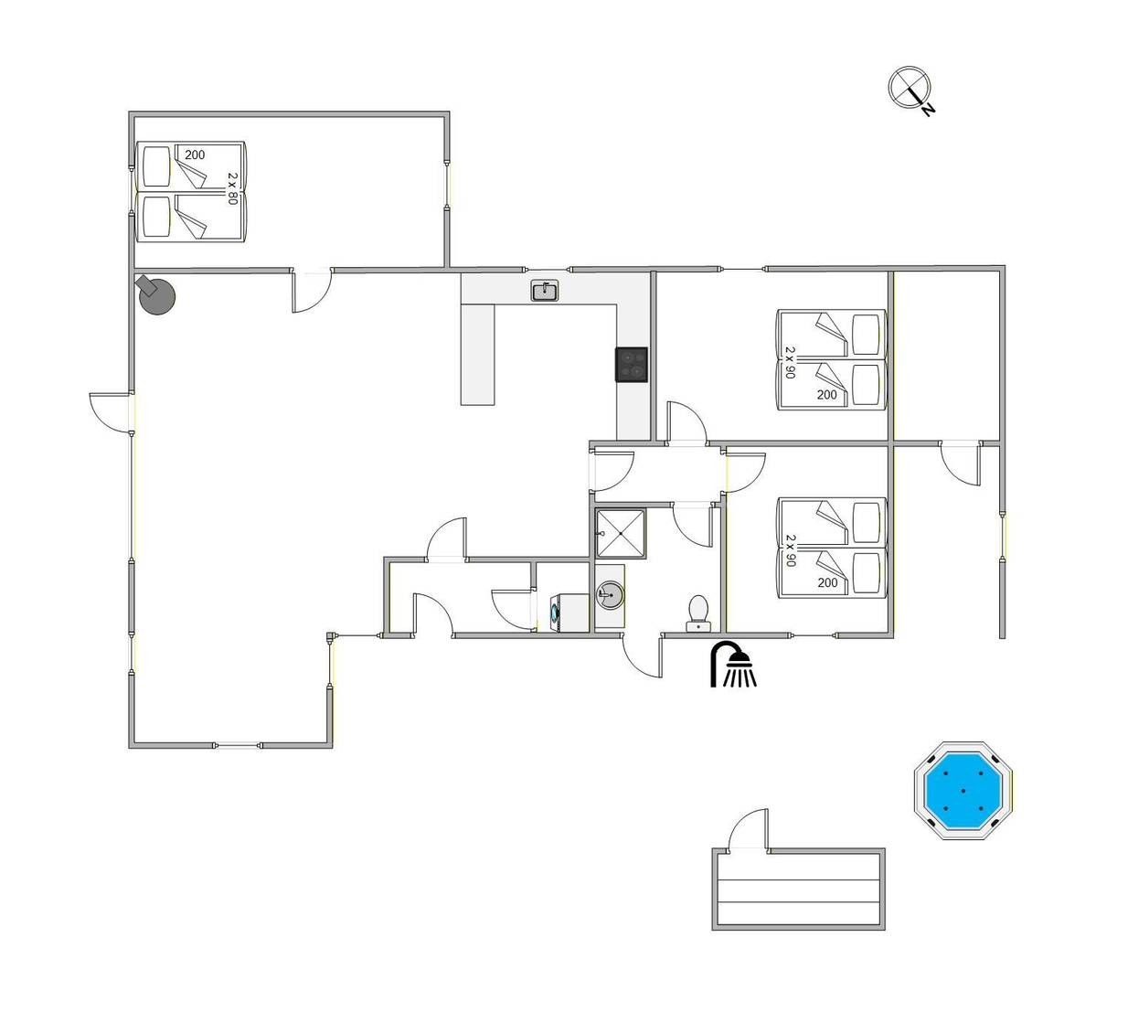Vorschaubild von Ferienhaus DN71 in Henne Strand - Westjütland
