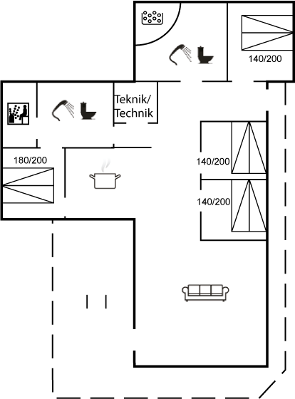 Vorschaubild von Ferienhaus DO61 in Houvig - Søndervig - Westjütland
