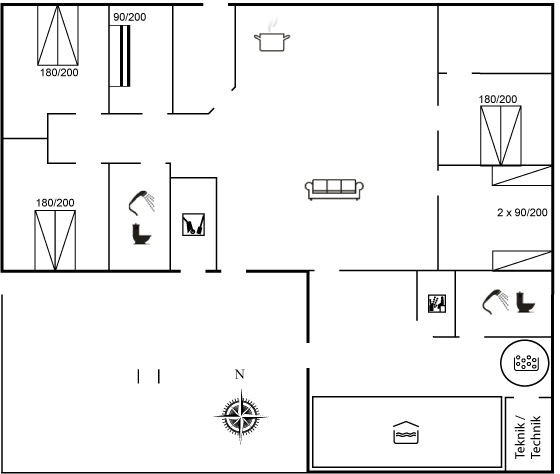 Vorschaubild von Ferienhaus DP21 in Marielyst - Falster