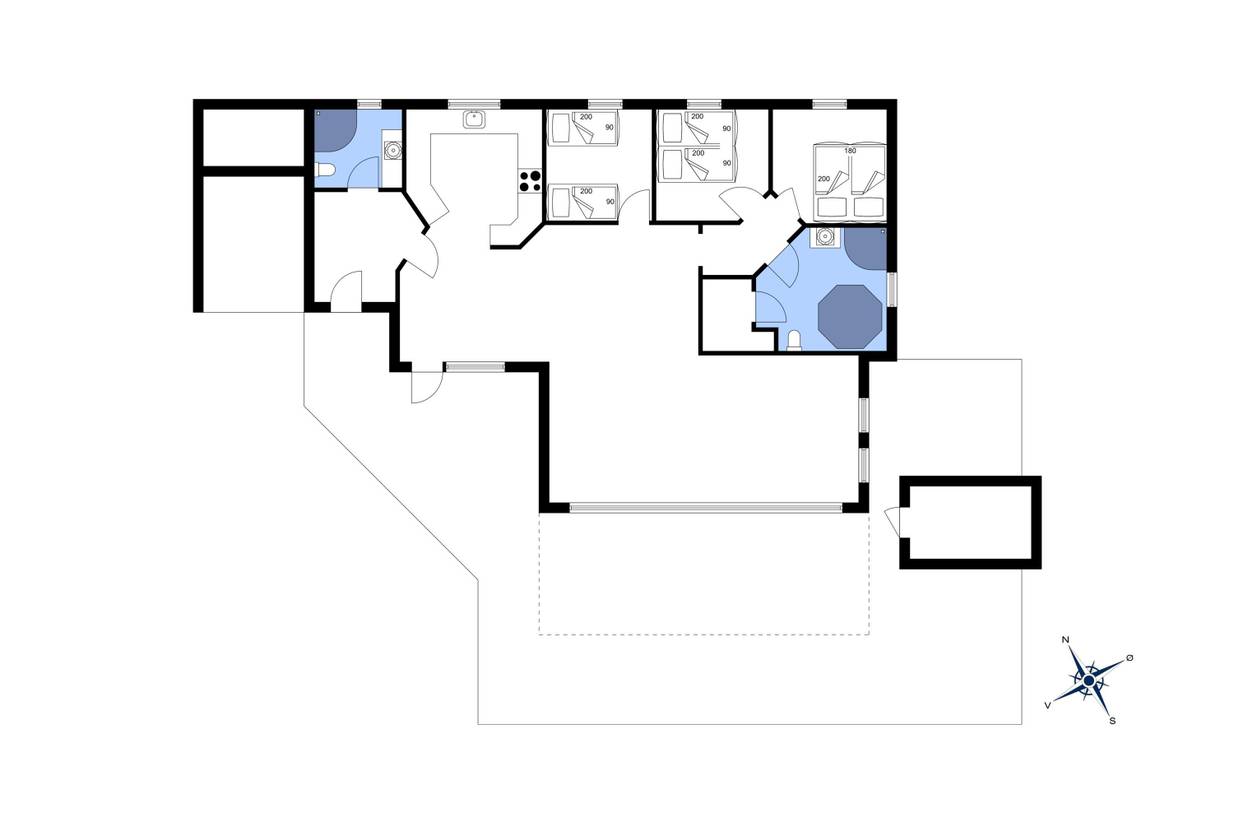 Vorschaubild von Ferienhaus DP51 in Vejers Strand - Westjütland