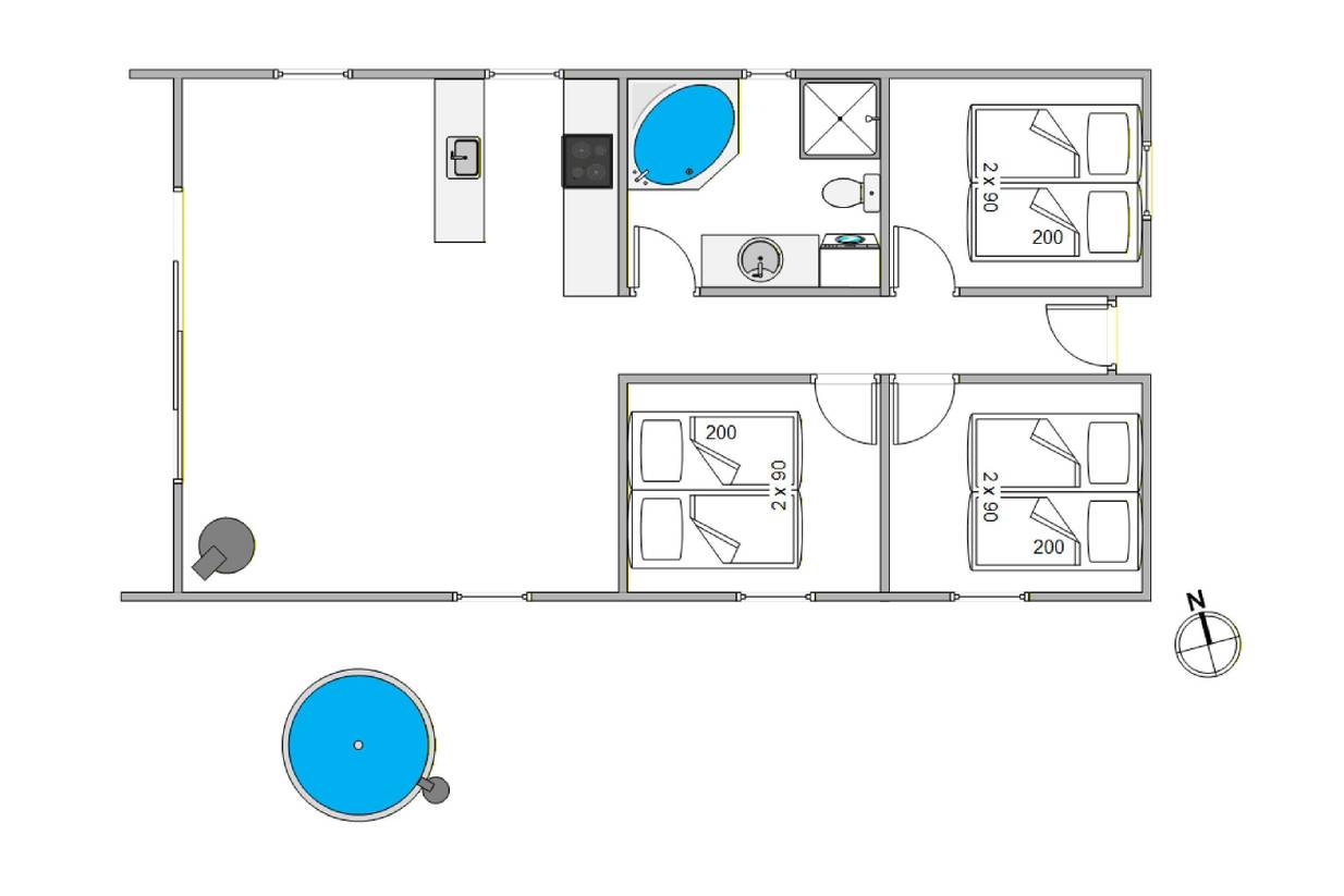 Vorschaubild von Ferienhaus DQ36 in Jegum - Westjütland
