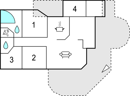 Vorschaubild von Ferienhaus DR11 in Dueodde - Bornholm