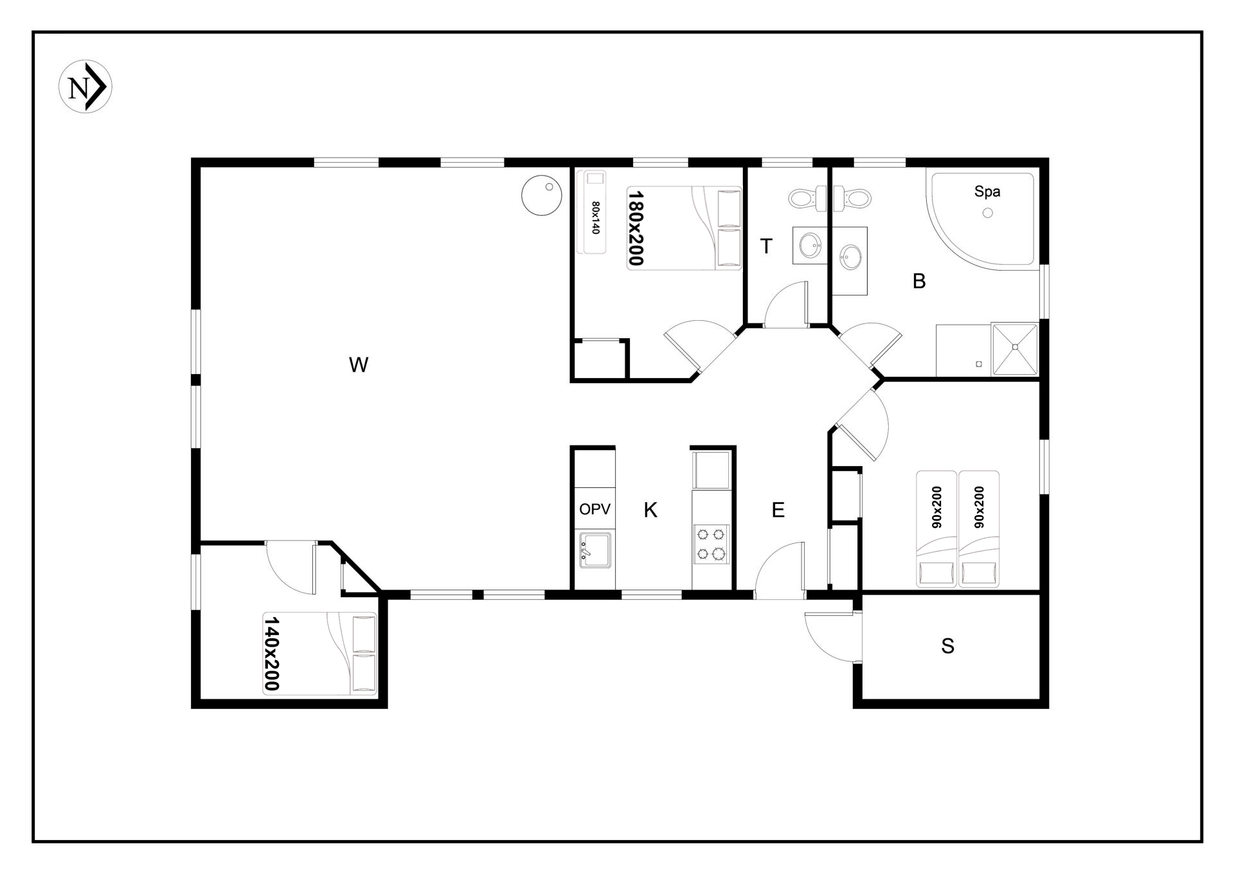 Vorschaubild von Ferienhaus DR44 in Jegum - Westjütland
