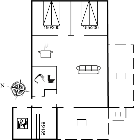 Vorschaubild von Ferienhaus DS07 in Saltum - Blokhus - Nordjütland