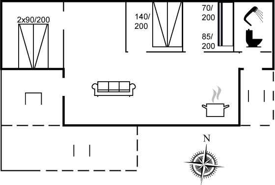 Vorschaubild von Ferienhaus DS10 in Bjerregård - Westjütland