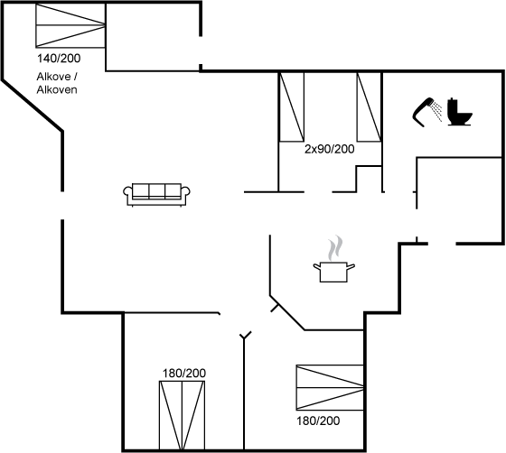 Vorschaubild von Ferienhaus DS81 in Arrild - Südjütland
