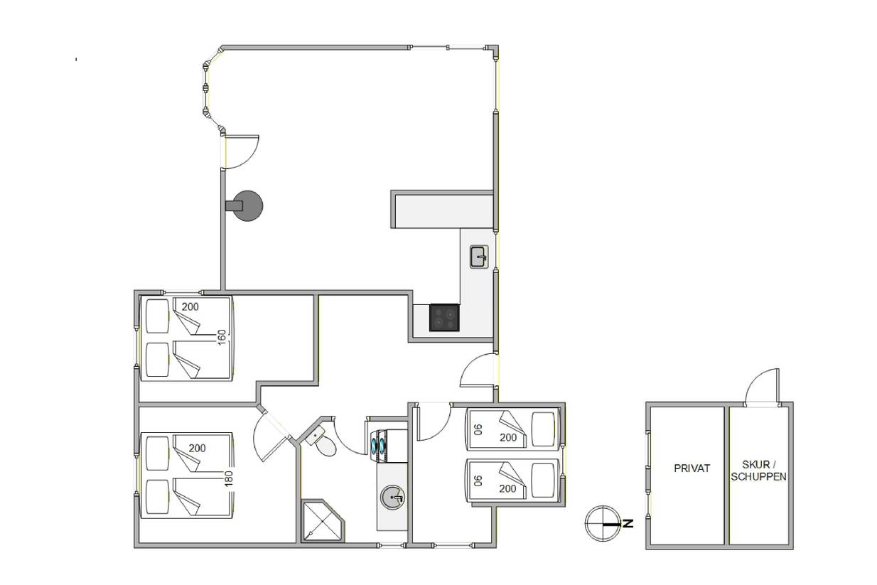 Vorschaubild von Ferienhaus DT39 in Blåvand - Westjütland
