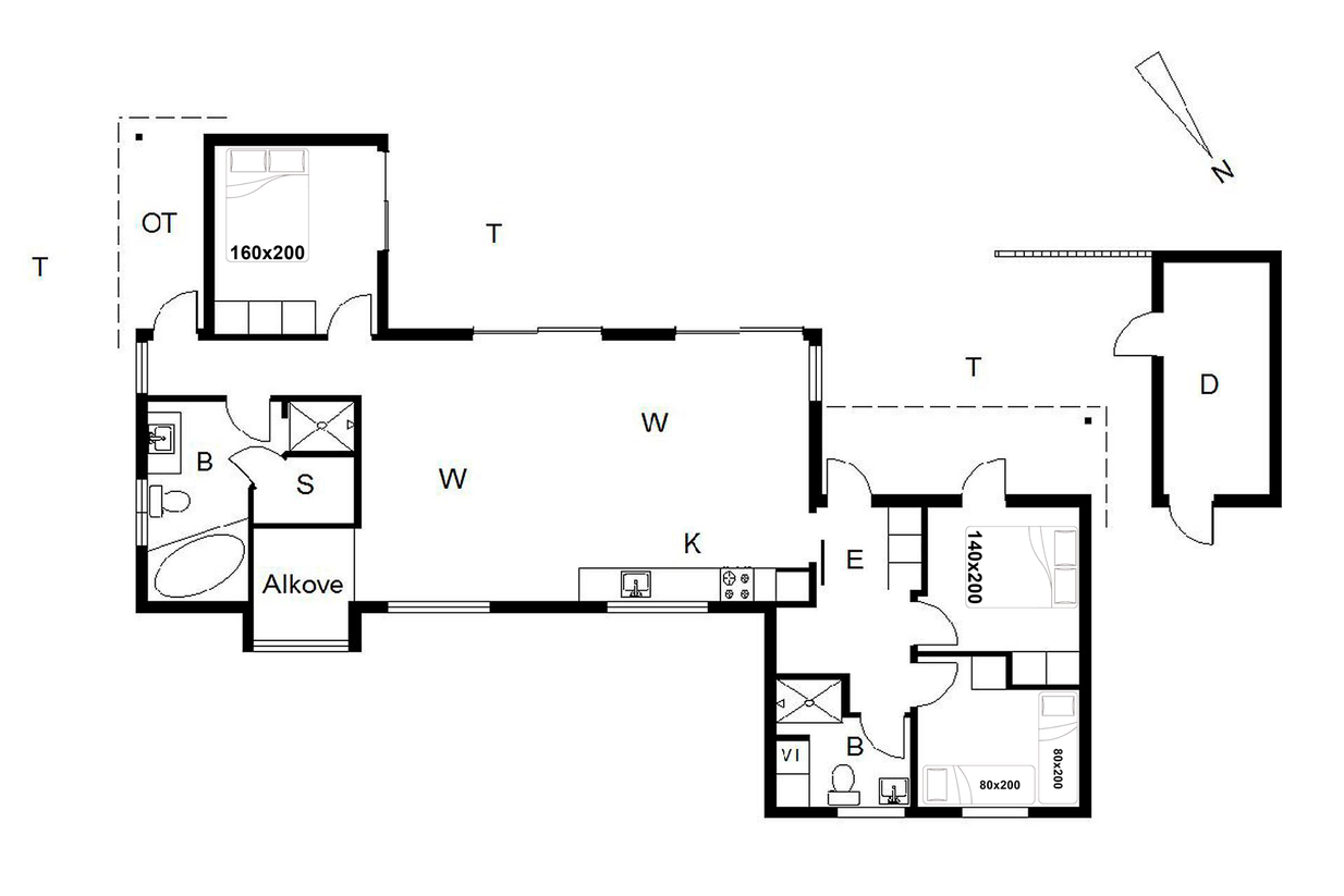 Vorschaubild von Ferienhaus DT93 in Henne Strand - Westjütland