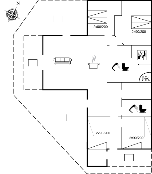 Vorschaubild von Ferienhaus DV18 in Kongsmark - Rømø