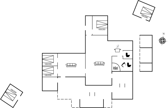 Vorschaubild von Ferienhaus DW03 in Øster Hurup - Nordjütland Ost