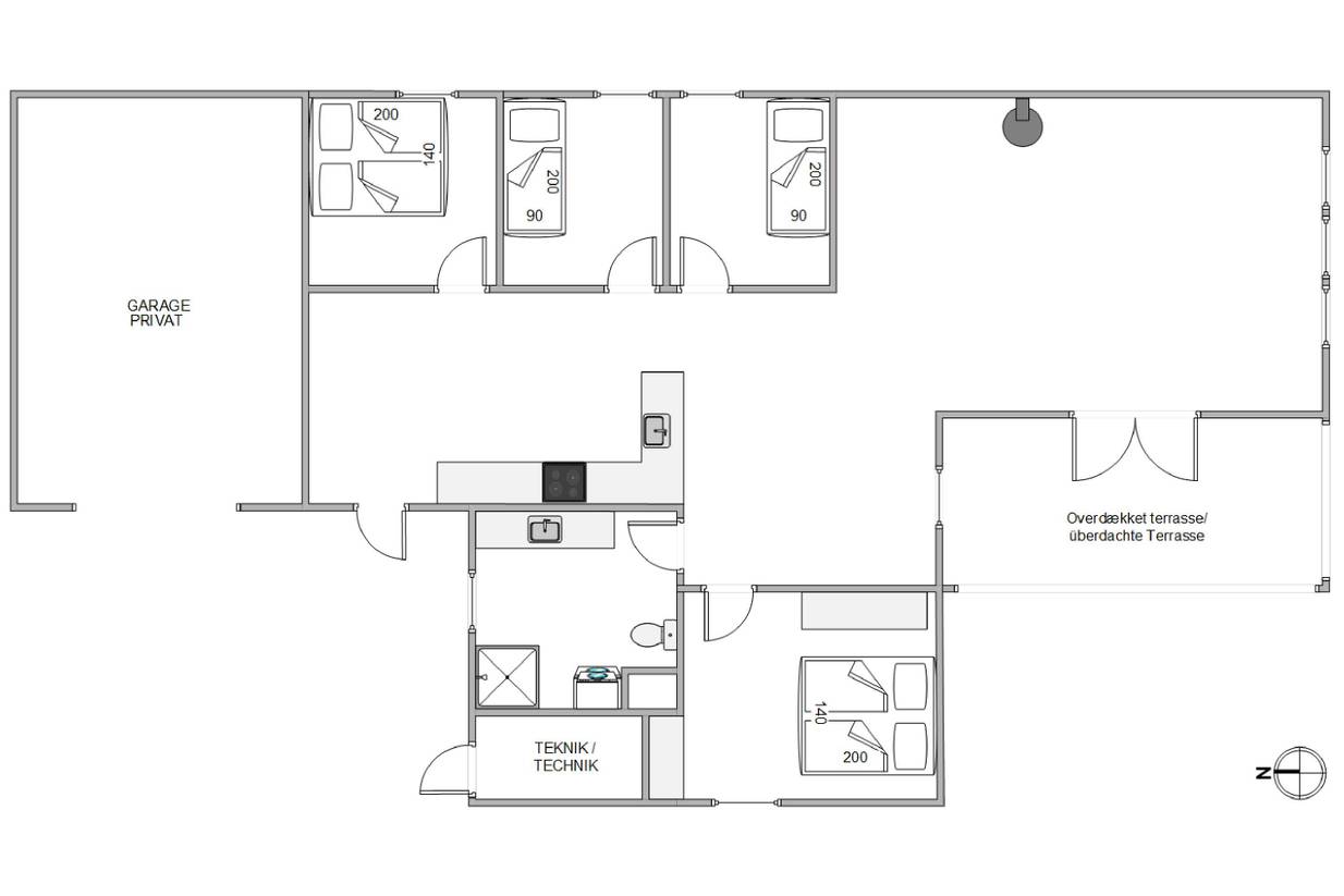 Vorschaubild von Ferienhaus DX96 in Søndervig - Westjütland