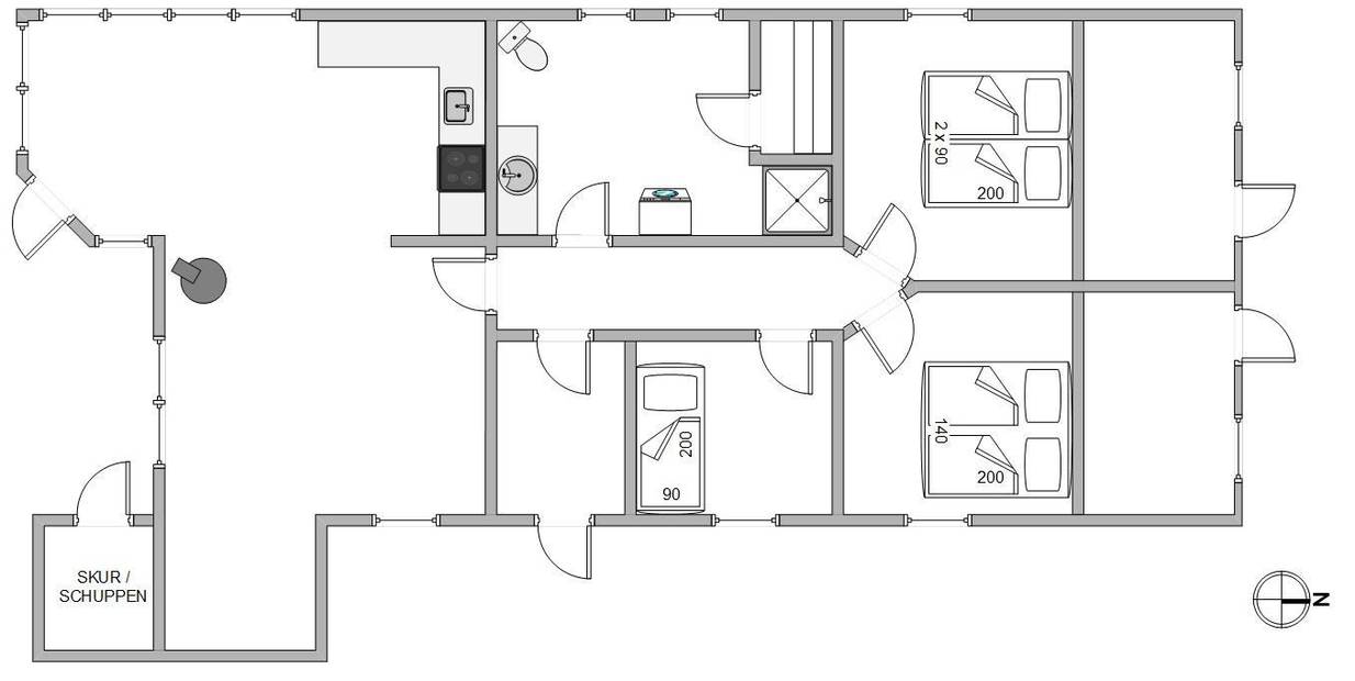 Vorschaubild von Ferienhaus EB09 in Bjerregård - Westjütland