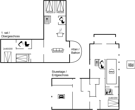 Vorschaubild von Ferienhaus EB40 in Store Darum - Südjütland