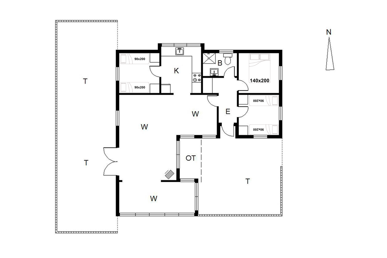 Vorschaubild von Ferienhaus EB82 in Henne Strand - Westjütland