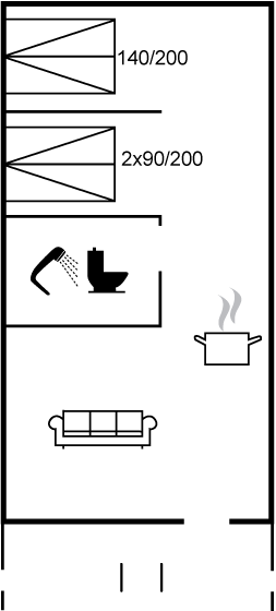 Vorschaubild von Ferienhaus ED07 auf Aakirkeby - Bornholm