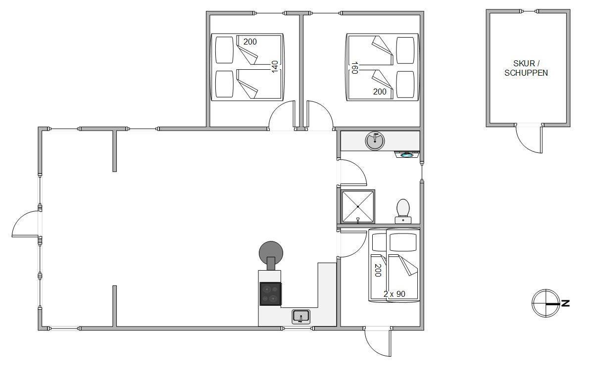 Vorschaubild von Ferienhaus EF29 in Bjerregård - Westjütland