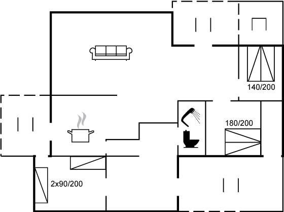 Vorschaubild von Ferienhaus EF77 in Houvig - Søndervig - Westjütland