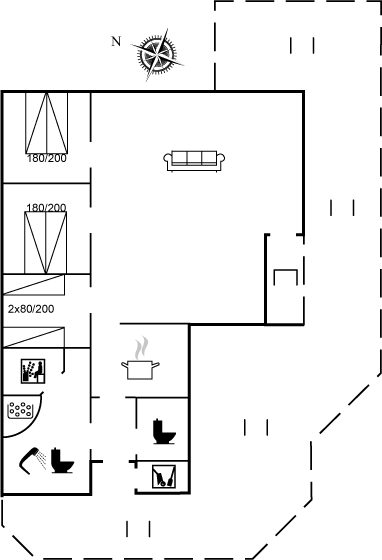 Vorschaubild von Ferienhaus EG55 in Flovt - Südjütland