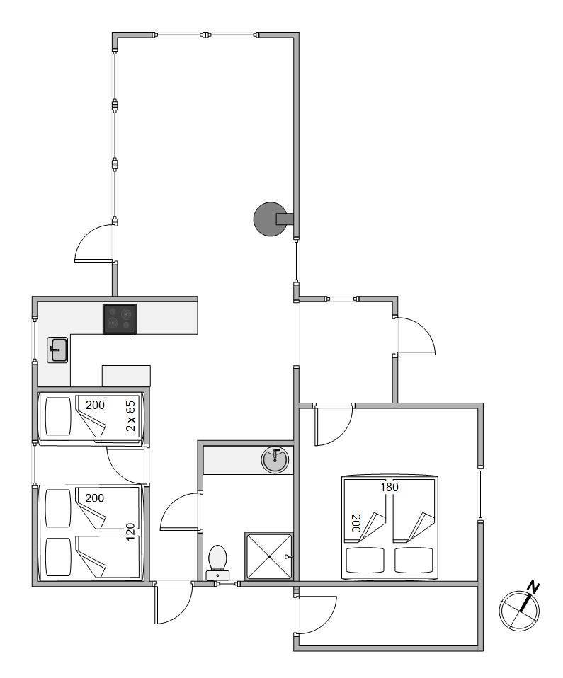 Vorschaubild von Ferienhaus EH16 in Vejers Strand - Westjütland