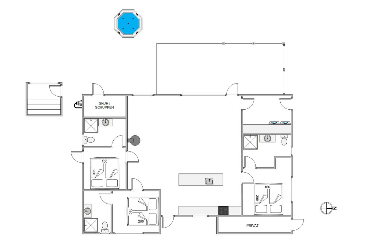 Vorschaubild von Ferienhaus EH46 in Årgab - Westjütland