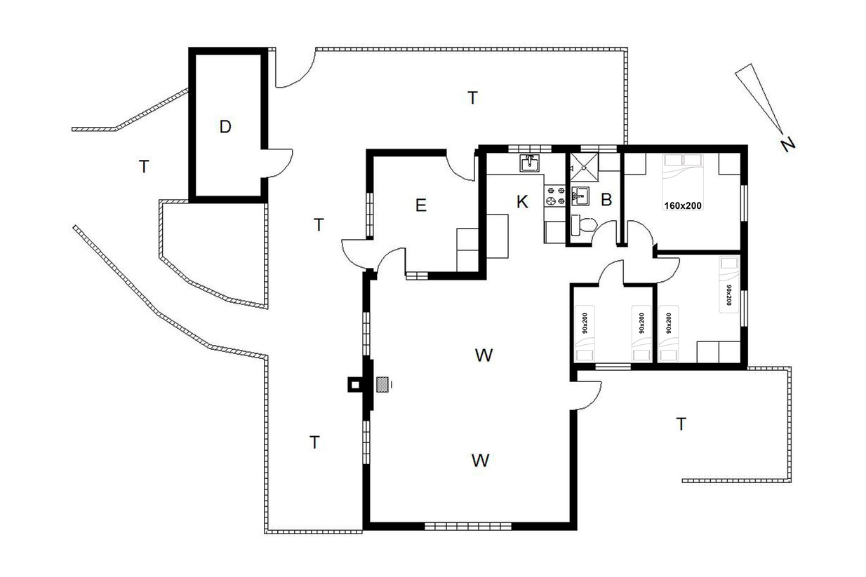 Vorschaubild von Ferienhaus EI45 in Henne Strand - Westjütland