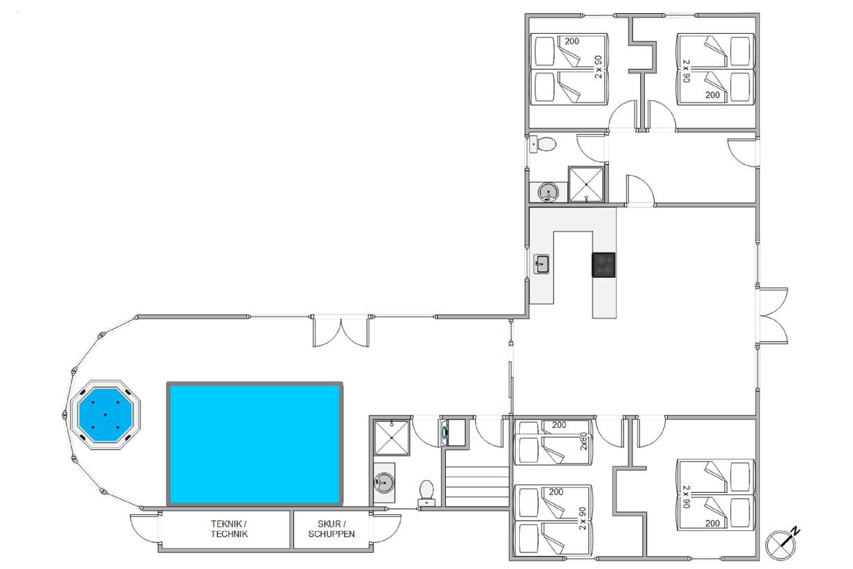Vorschaubild von Ferienhaus EJ15 in Klegod - Westjütland