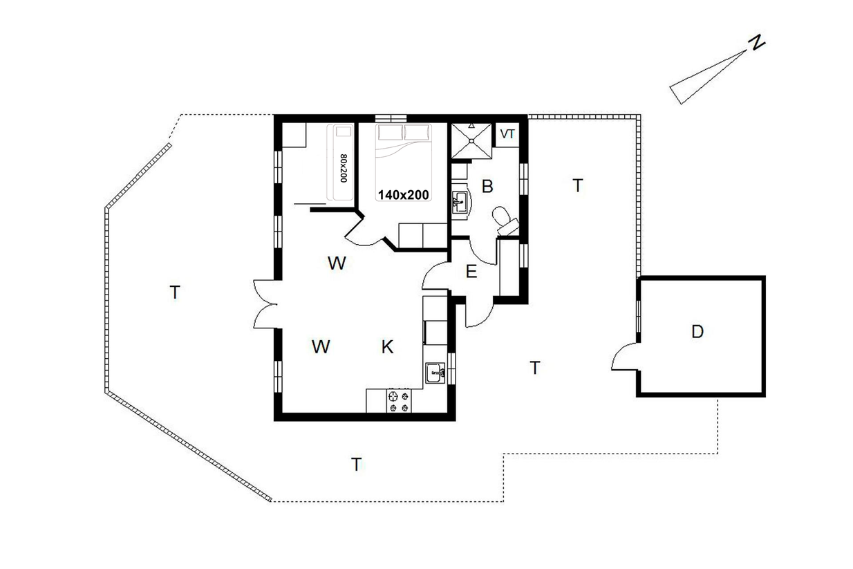 Vorschaubild von Ferienhaus EJ34 in Henne Strand - Westjütland