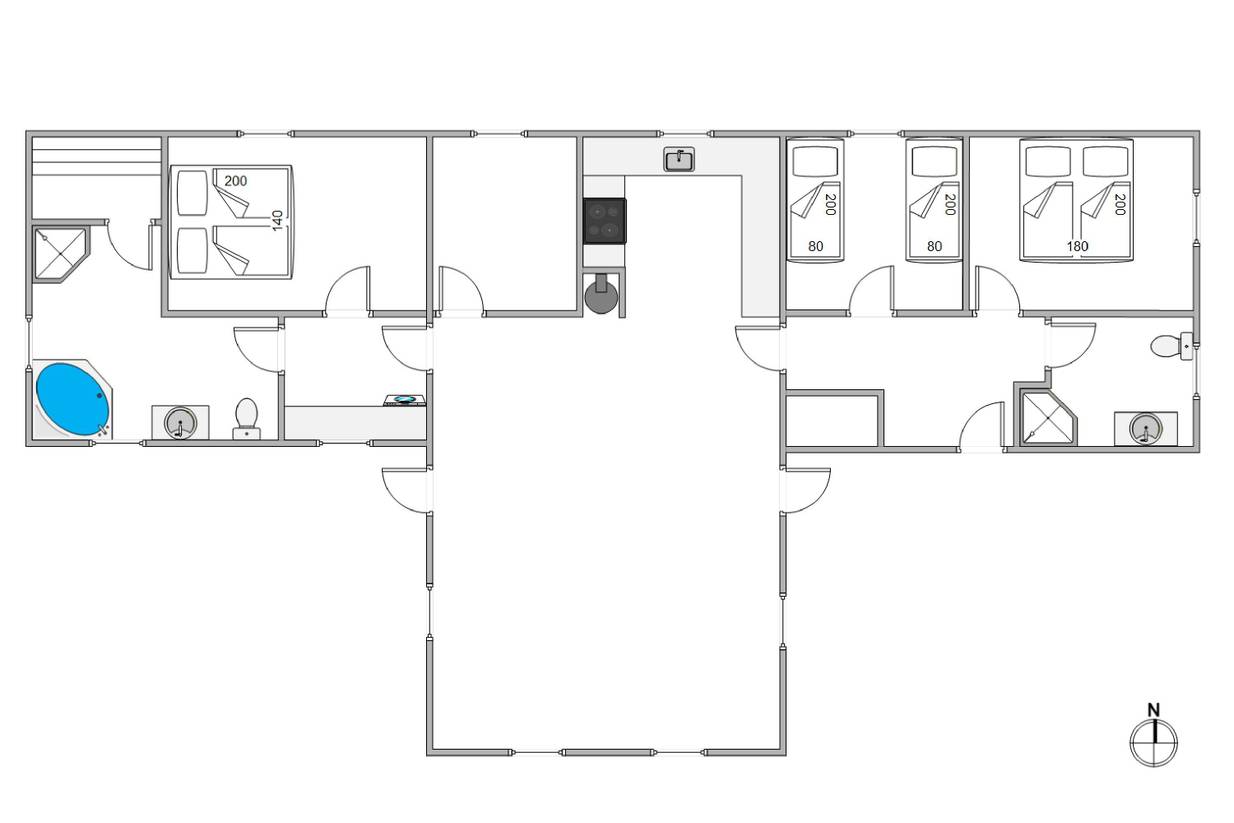 Vorschaubild von Ferienhaus EK21 in Klegod - Westjütland