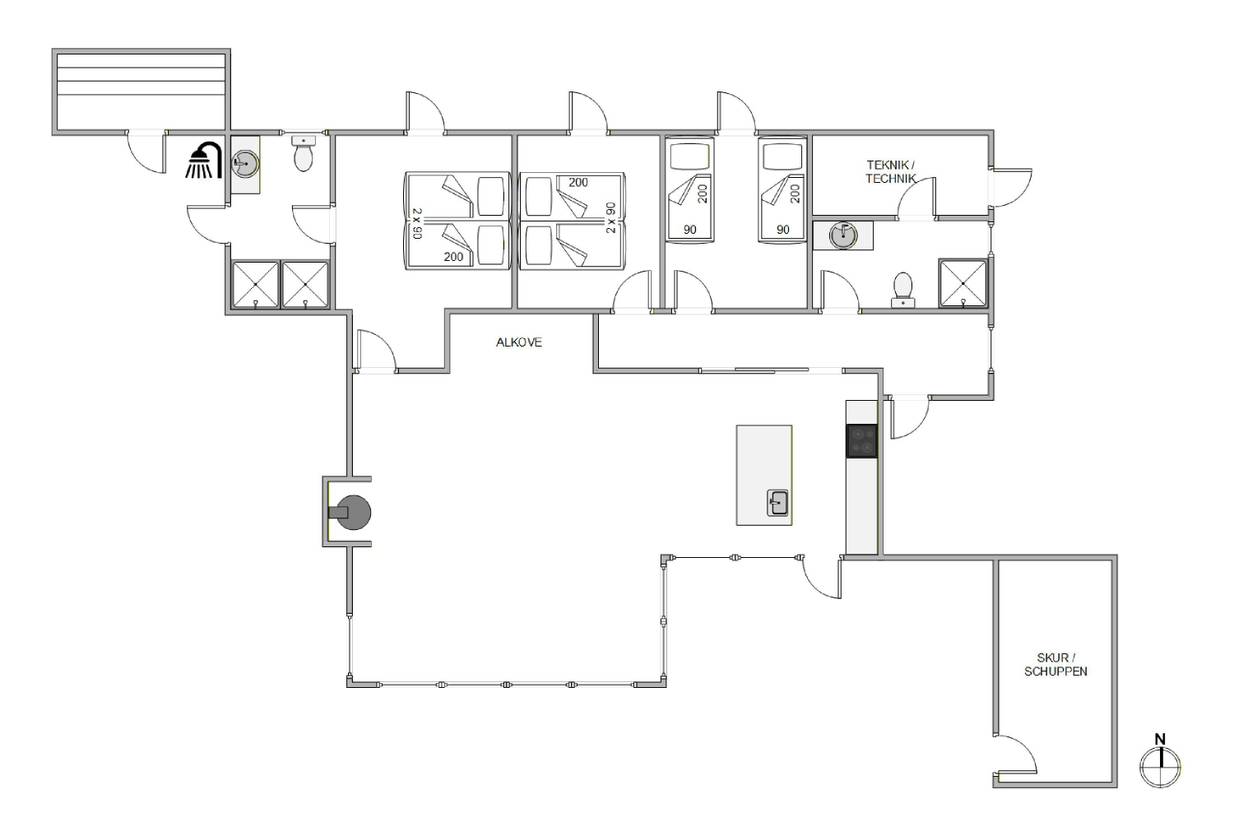 Vorschaubild von Ferienhaus EK29 in Klegod - Westjütland