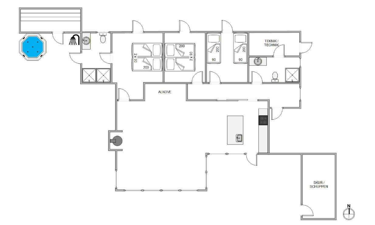 Vorschaubild von Ferienhaus EK29 in Klegod - Westjütland