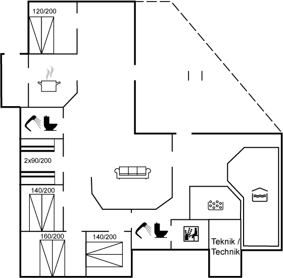 Vorschaubild von Ferienhaus EL38 in Søndervig - Westjütland