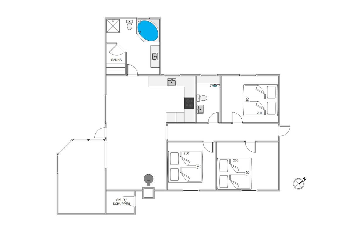 Vorschaubild von Ferienhaus EL66 in Blåvand - Westjütland