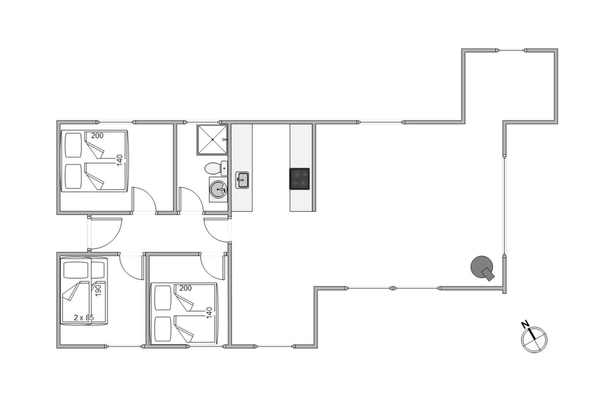 Vorschaubild von Ferienhaus EM35 in Houstrup - Westjütland