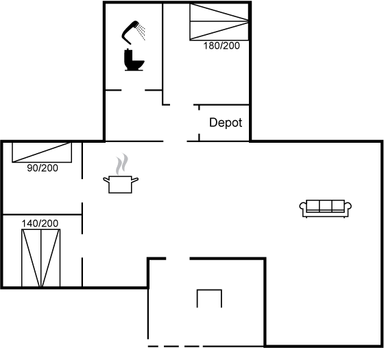 Vorschaubild von Ferienhaus EM86 in Havneby - Rømø