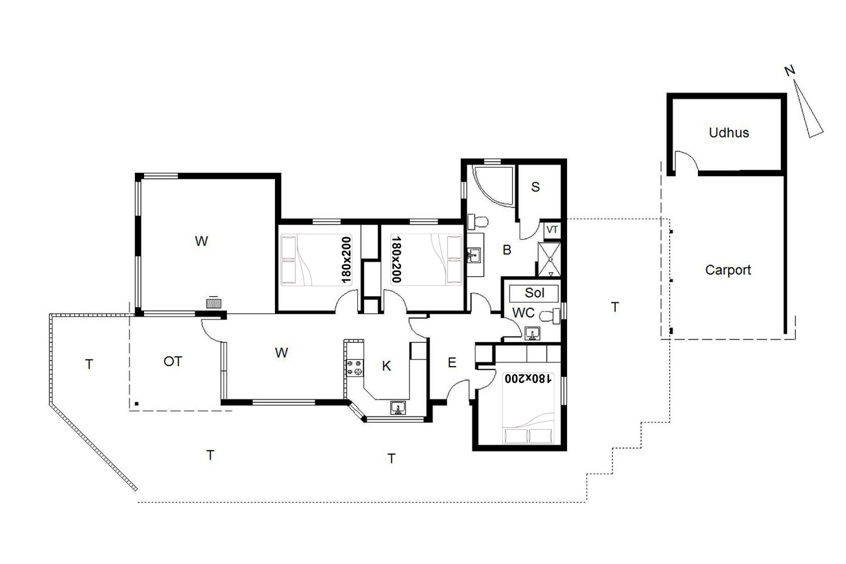 Vorschaubild von Ferienhaus EN93 in Henne Strand - Westjütland