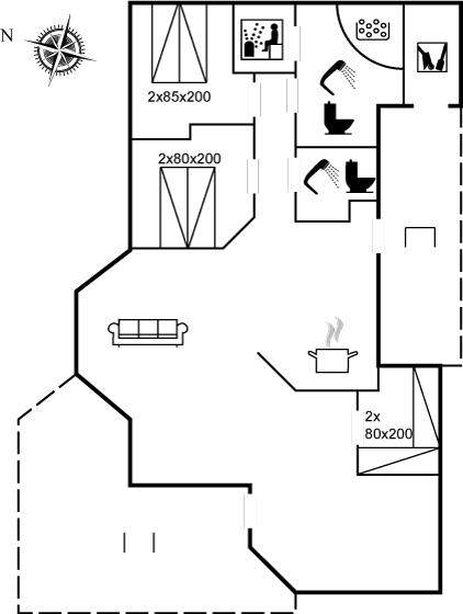 Vorschaubild von Ferienhaus EO75 in Nørlev - Lønstrup - Nordjütland