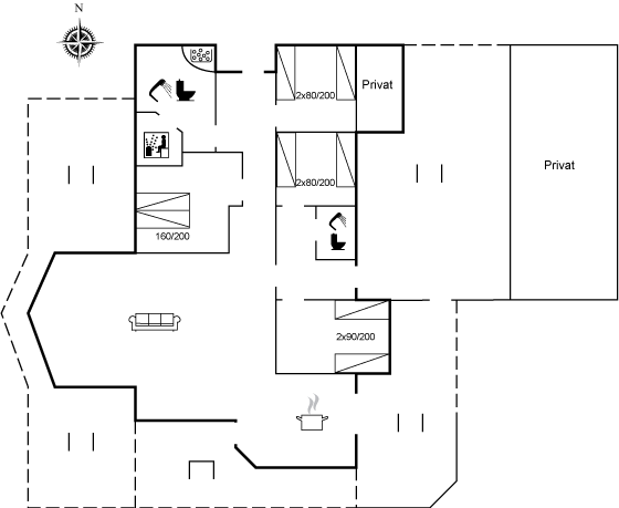 Vorschaubild von Ferienhaus EO79 in Nr. Rubjerg - Løkken - Nordjütland